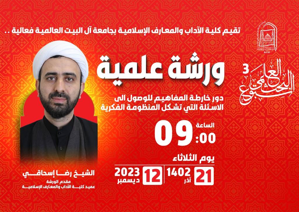  ورشة علمية: دور خارجة المفاهيم للوصول إلى الأسئلة